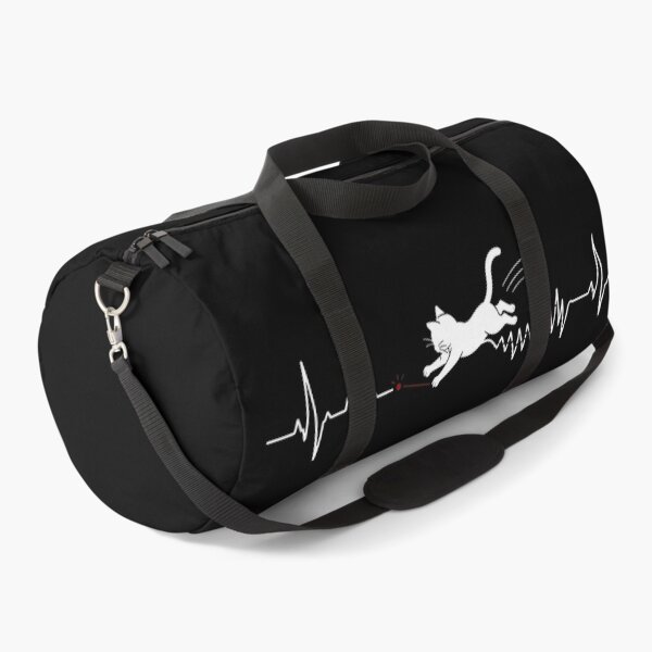 Item preview, ❤️ HEARTBEAT COLLECITON ❤️ - Heartbeat Cat - Interrupted by Laser Pointer - for darker backgrounds designed and sold by WheelieGdArt.