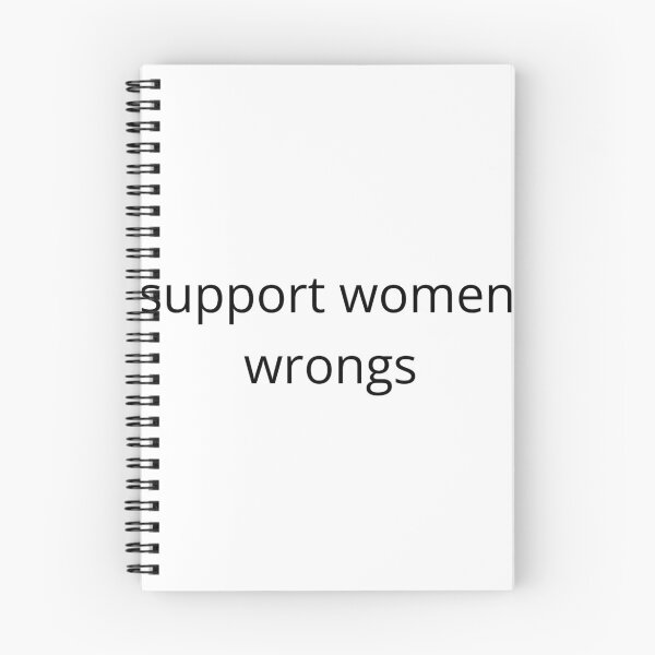 Item preview, i support women's wrongs designed and sold by blacktabbyshop.