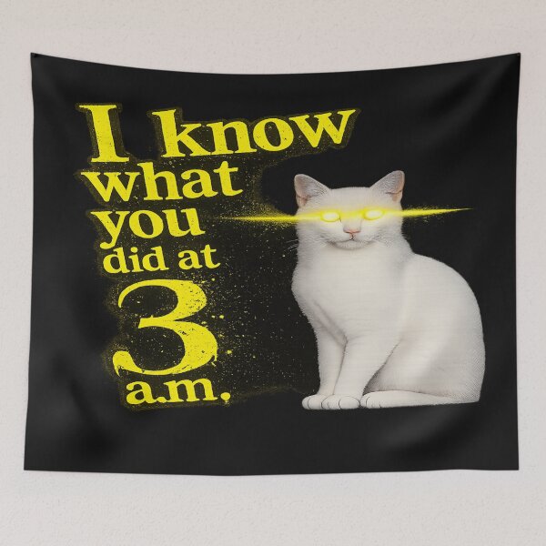 Item preview, I know what you did at 3 a.m. designed and sold by FernandsOficial.
