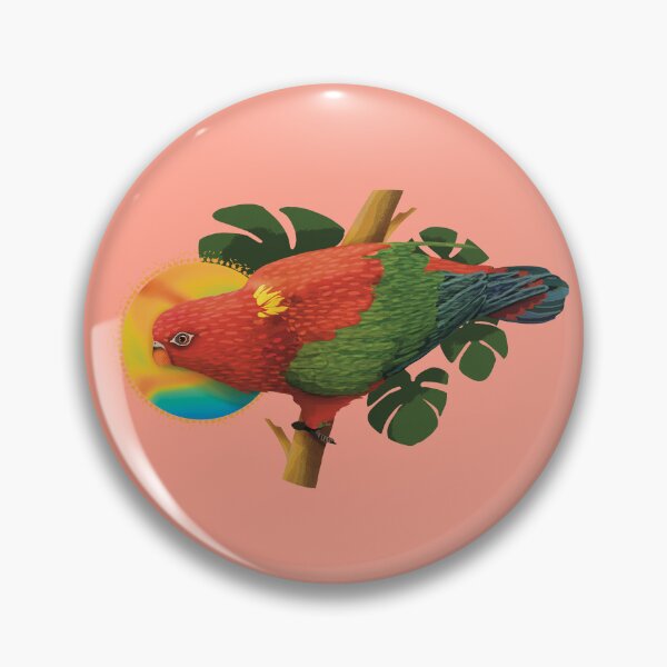 Item preview, Chattering Lory Tropical Bird Exotic Parrot designed and sold by Karin Taylor.