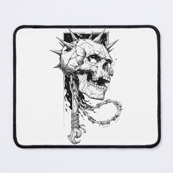 Item preview, Crowned Skull Death Warrior Gothic designed and sold by Mystic & Celestial Art.
