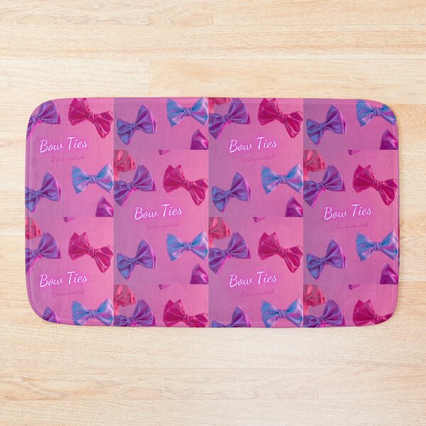 Item preview, Pink and Purple Satin Bows – Chic and Flirty Design & Elegant Feminine Background designed and sold by SatinPosterCo.