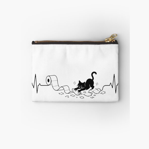 Item preview, ❤️ HEARTBEAT COLLECITON ❤️ - Heartbeat Cat - Interrupted by The Great Unrolling designed and sold by WheelieGdArt.