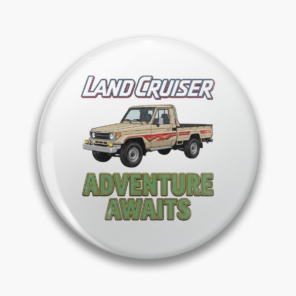 Item preview, Land Cruiser 70 Series Pickup Retro Adventure Awaits Middle East Style [White Shirt Only] designed and sold by Off-Road-Zone.