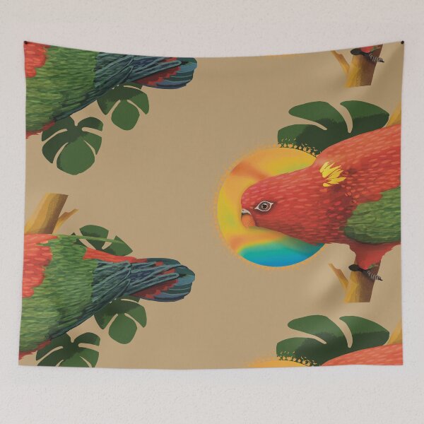 Item preview, Chattering Lory Tropical Bird Exotic Parrot designed and sold by Karin Taylor.