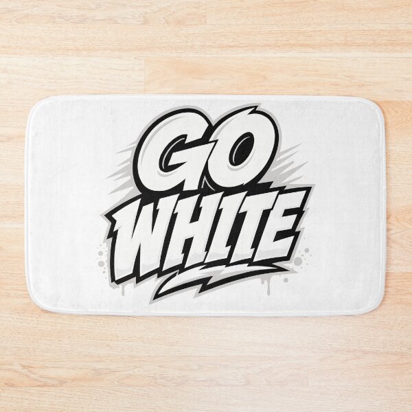 Item preview, GO WHITE for CAMP COLOR WARS designed and sold by KUSTOM CAMP CREATIVES.