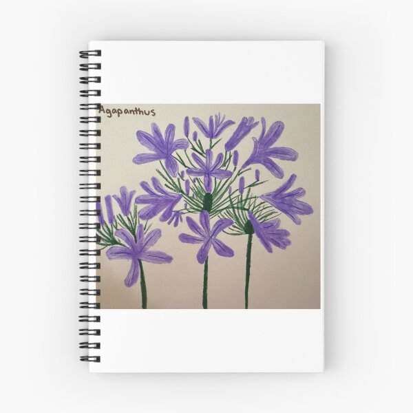 Item preview, Agapanthus Flowers designed and sold by allie-honigford.