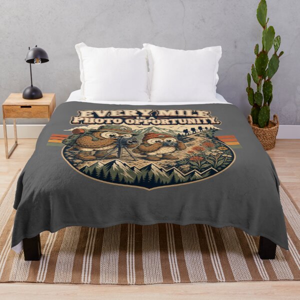 Item preview, Every Mile Is a Photo Opportunity Owl Hiking Photographer  designed and sold by freshwear design.