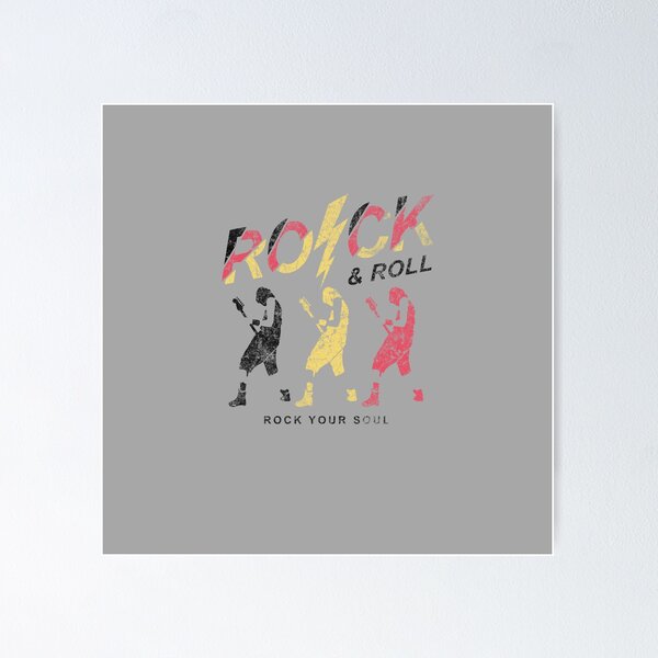 Item preview, Vintage Rock and Roll Retro Guitarist Graphic designed and sold by The secret storage room.