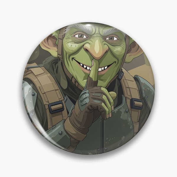 Item preview, I'm Goopin Tactical Loot Goblin designed and sold by Zeitgeistery.
