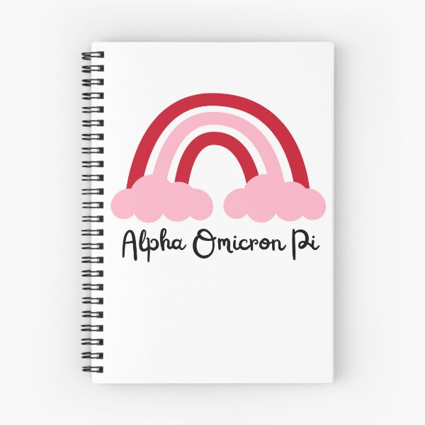 Item preview, Alpha Omicron Pi Sorority Pink Monochrome Rainbow designed and sold by JaymeOctober.