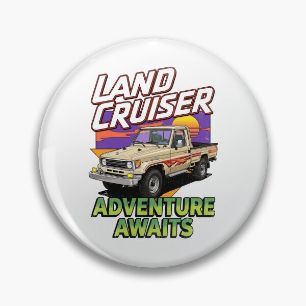 Item preview, Land Cruiser 70 Series Pickup Adventure Awaits Middle East Style Tan [White Shirt Only] designed and sold by Off-Road-Zone.