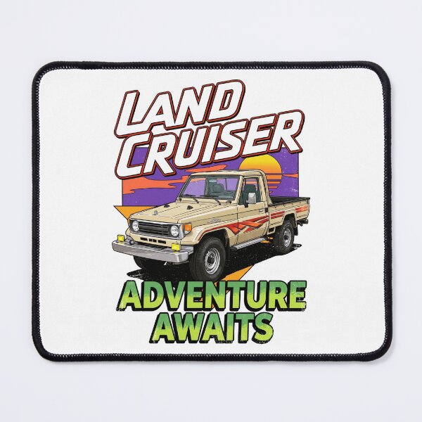 Item preview, Land Cruiser 70 Series Pickup Adventure Awaits Middle East Style Tan [White Shirt Only] designed and sold by Off-Road-Zone.