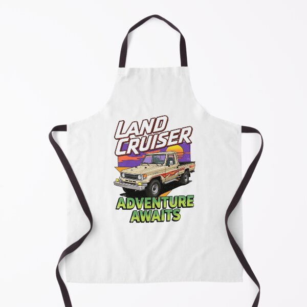 Item preview, Land Cruiser 70 Series Pickup Adventure Awaits Middle East Style Tan [White Shirt Only] designed and sold by Off-Road-Zone.