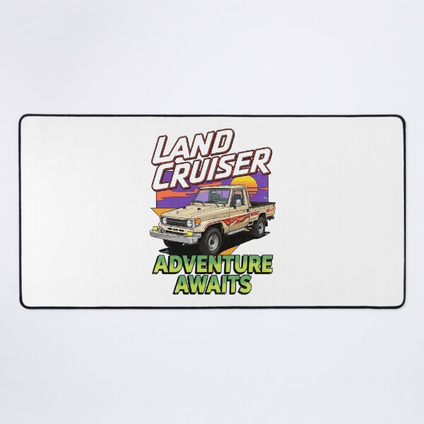 Item preview, Land Cruiser 70 Series Pickup Adventure Awaits Middle East Style Tan designed and sold by Off-Road-Zone.