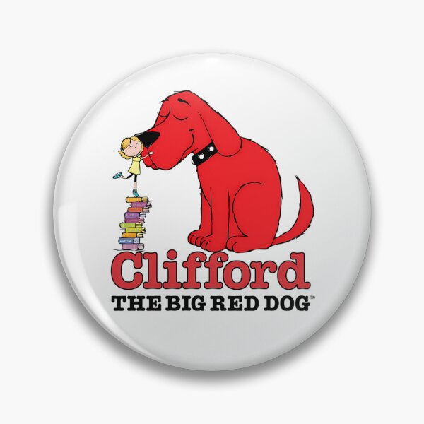 Item preview, Giant Red Dog And Girl With Books designed and sold by JustAngelan.