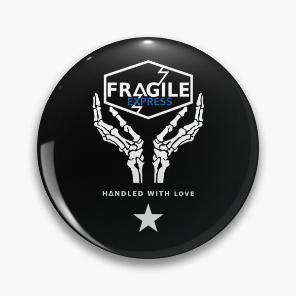 Item preview, Skeleton Hands Cradling a Hexagonal Emblem with a Lightning designed and sold by OrigamiOkami.
