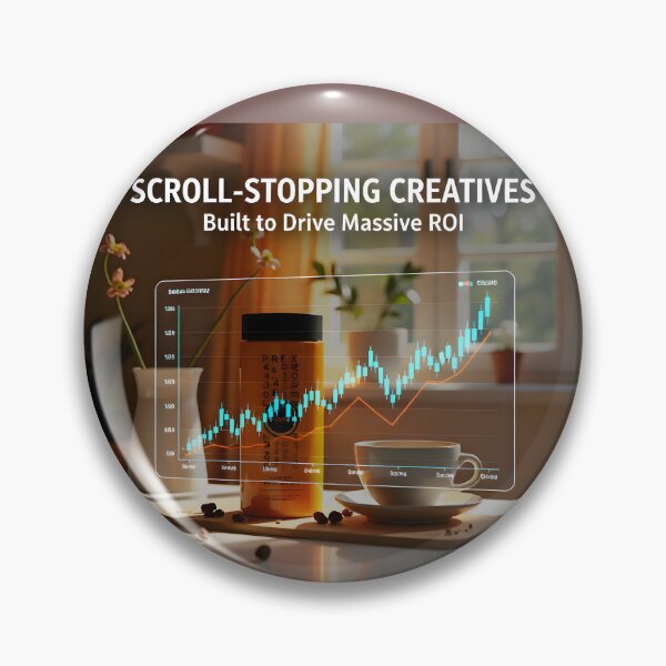 Item preview, Scroll-Stopping Creatives 3D Lenticular Ad: High-ROI Digital Dashboard Marketing Banner designed and sold by Creative-RE.