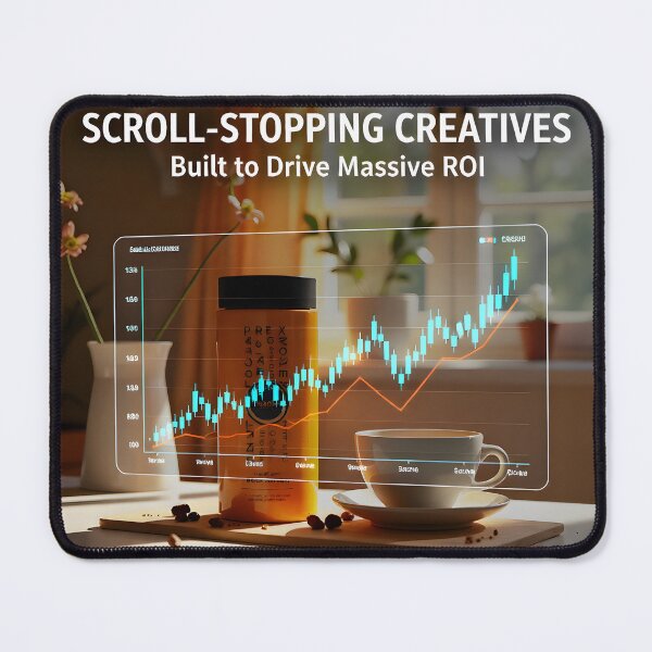 Item preview, Scroll-Stopping Creatives 3D Lenticular Ad: High-ROI Digital Dashboard Marketing Banner designed and sold by Creative-RE.