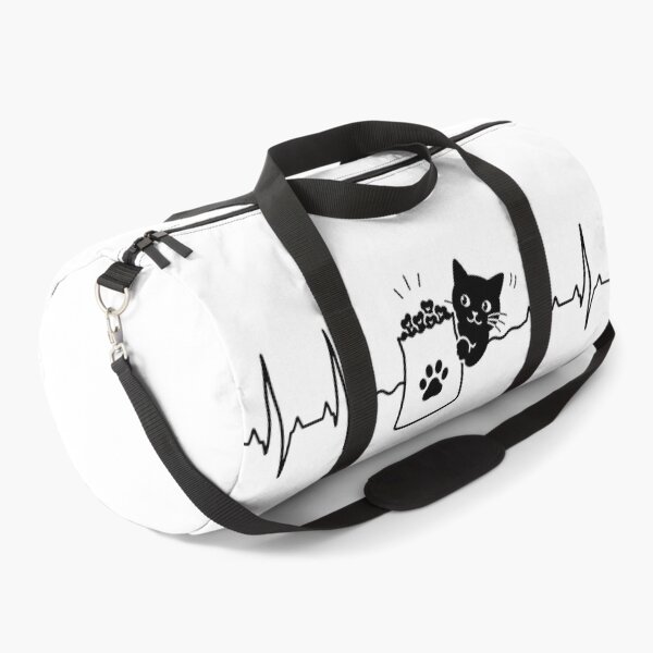 Item preview, ❤️ HEARTBEAT COLLECITON ❤️ - Heartbeat Cat - Interrupted by Treat Bag designed and sold by WheelieGdArt.