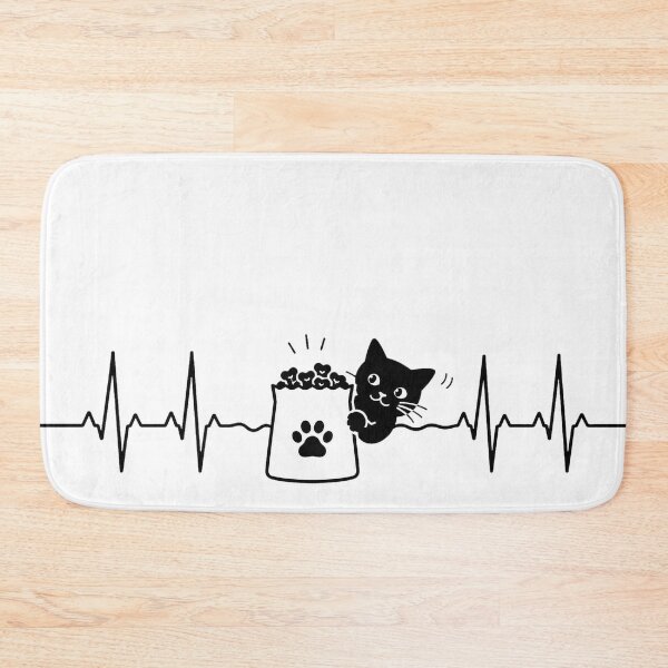 Item preview, ❤️ HEARTBEAT COLLECITON ❤️ - Heartbeat Cat - Interrupted by Treat Bag designed and sold by WheelieGdArt.