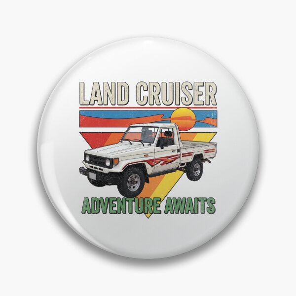Item preview, Land Cruiser 70 Series Pickup Adventure Awaits Middle East Style White [White Shirt Only] designed and sold by Off-Road-Zone.