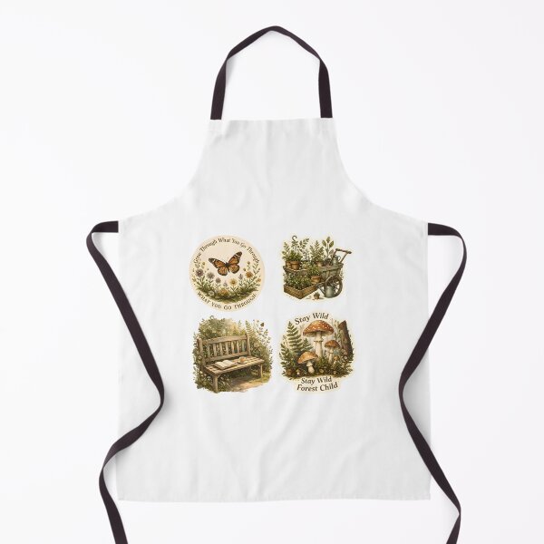 Item preview, Vintage Garden Cart Botanical Watercolor Illustration designed and sold by Spirit of Siam.