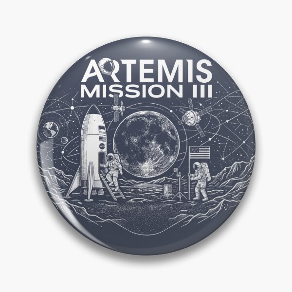 Item preview, Artemis Mission III Lunar Space Exploration designed and sold by KiwiRider.