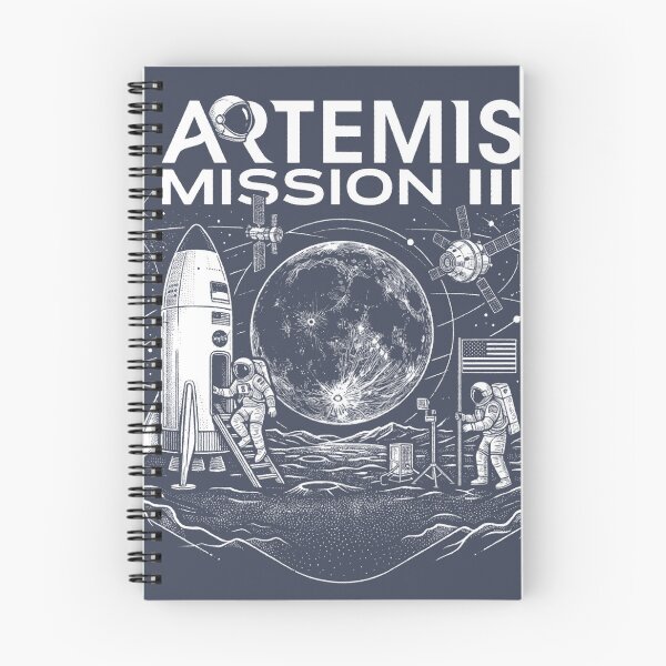 Item preview, Artemis Mission III Lunar Space Exploration designed and sold by KiwiRider.