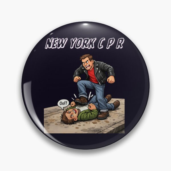 Item preview, New York Tough Guy Street Fight Comic Art designed and sold by PRINTSCHARMINGM.