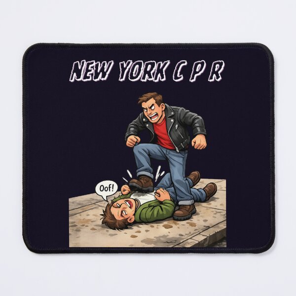 Item preview, New York Tough Guy Street Fight Comic Art designed and sold by PRINTSCHARMINGM.