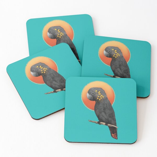 Item preview, Glossy Black Cockatoo Australian Wildlife designed and sold by Karin Taylor.