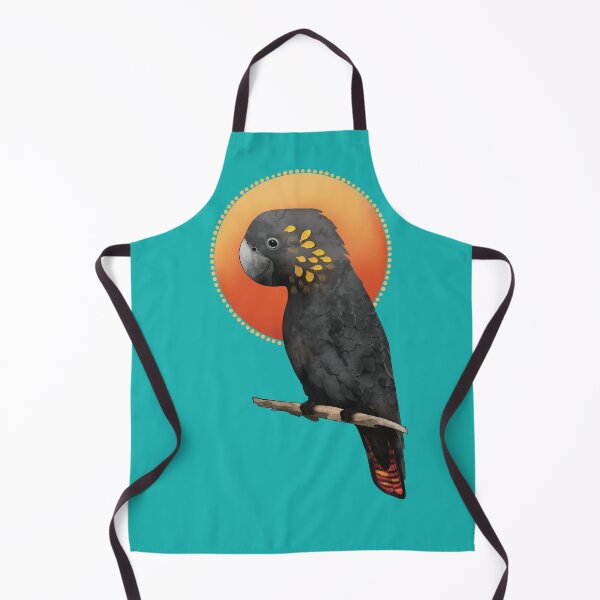 Item preview, Glossy Black Cockatoo Australian Wildlife designed and sold by Karin Taylor.