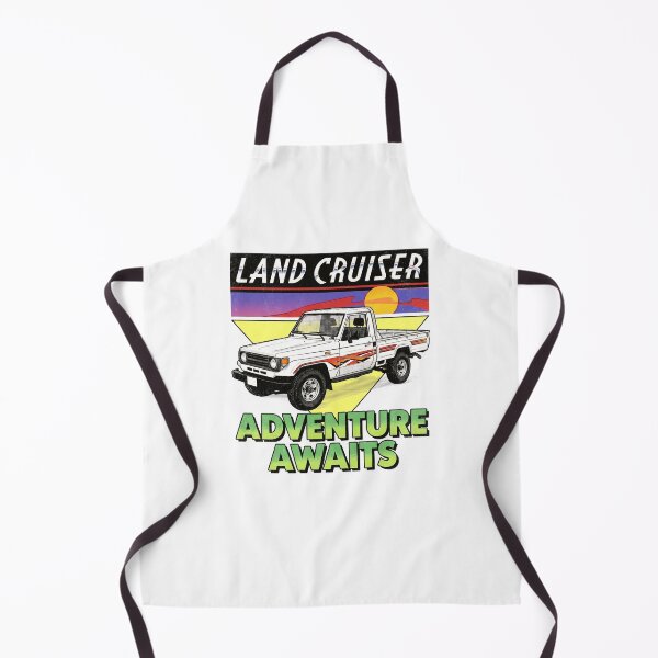 Item preview, Land Cruiser 70 Series Pickup Adventure Awaits White [White Shirt Only] designed and sold by Off-Road-Zone.
