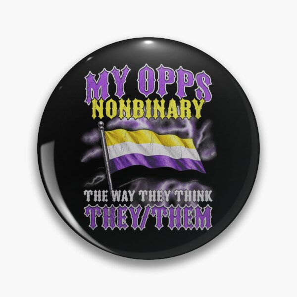 Item preview, My Opps Nonbinary The Way They Think They Them designed and sold by Soceitiz.