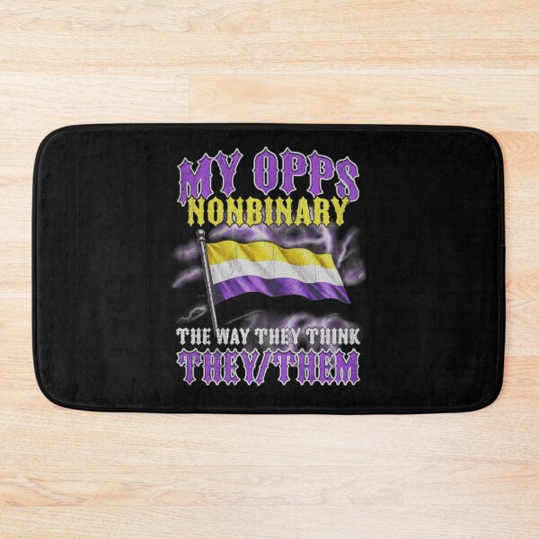 Item preview, My Opps Nonbinary The Way They Think They Them designed and sold by Soceitiz.