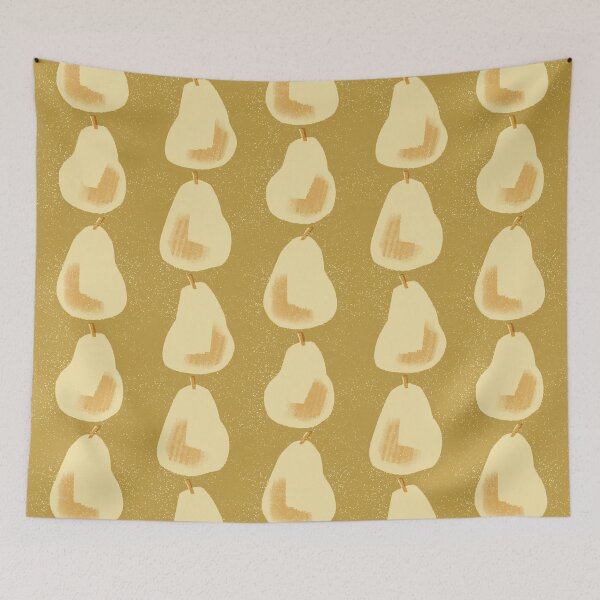 Item preview, Mid-Century Pear Print - bf9c40 designed and sold by knitetgantt.