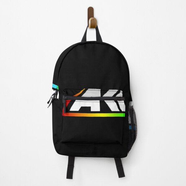 Item preview, White Gradient Font Over Rainbow Stripe designed and sold by Stevo Lazic.