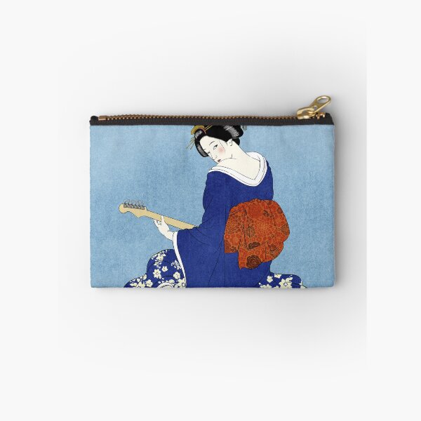Item preview, Japanese Woman Plays Electric Guitar designed and sold by AkogareWorks.