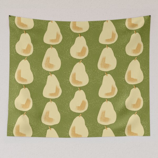 Item preview, Mid-Century Pear Print - 7c842e designed and sold by knitetgantt.