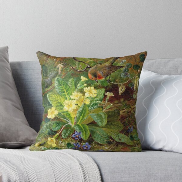 Item preview, Primrose and Robin - John Wainwright 1864 designed and sold by forgottenbeauty.
