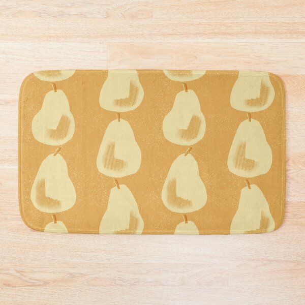 Item preview, Mid-Century Pear Print - e4ab52 designed and sold by knitetgantt.