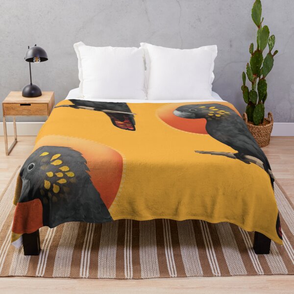 Item preview, Glossy Black Cockatoo Australian Parrot designed and sold by Karin Taylor.