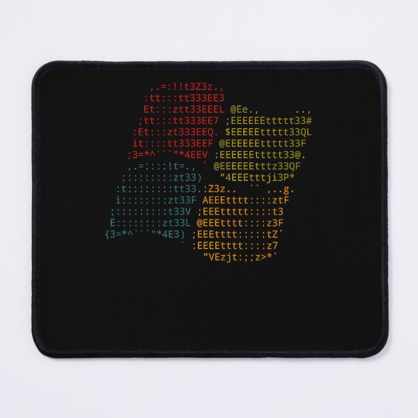 Item preview, Shape Formed by Rows of Multi Colored Text Characters designed and sold by OrigamiOkami.