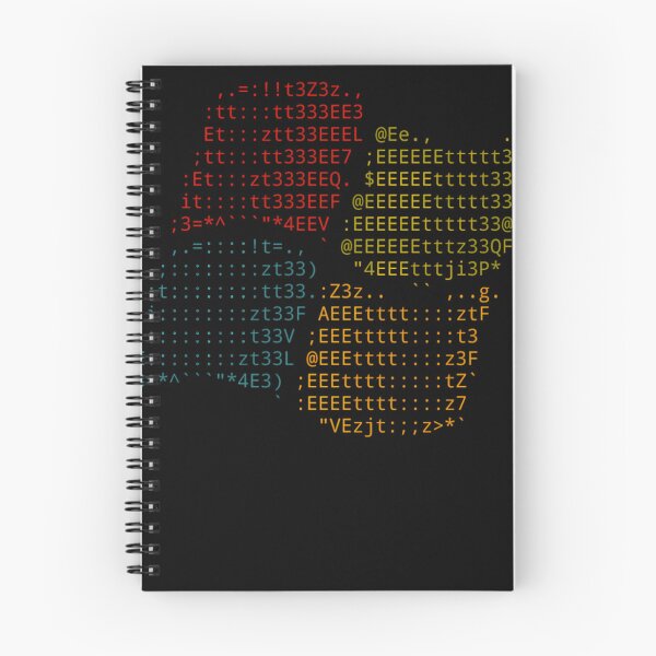 Item preview, Shape Formed by Rows of Multi Colored Text Characters designed and sold by OrigamiOkami.