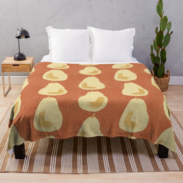Item preview, Mid-Century Pear Print - cb6b41 designed and sold by knitetgantt.