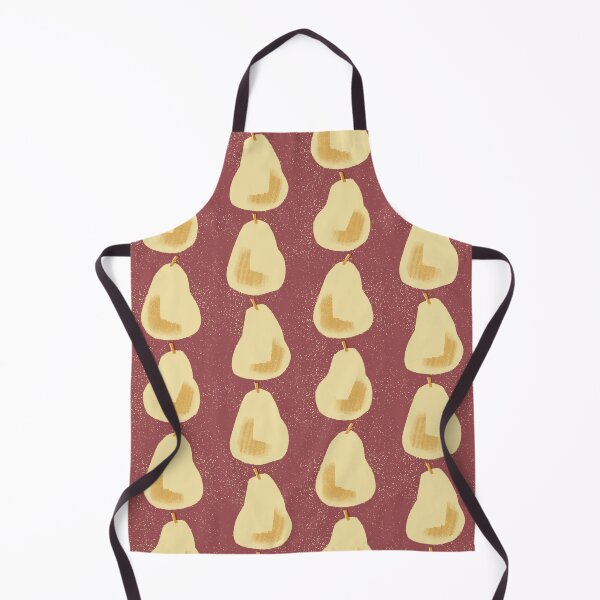 Item preview, Mid-Century Pear Print - 9c4d52 designed and sold by knitetgantt.