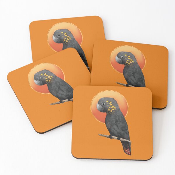 Item preview, Glossy Black Cockatoo Australian Wildlife designed and sold by Karin Taylor.