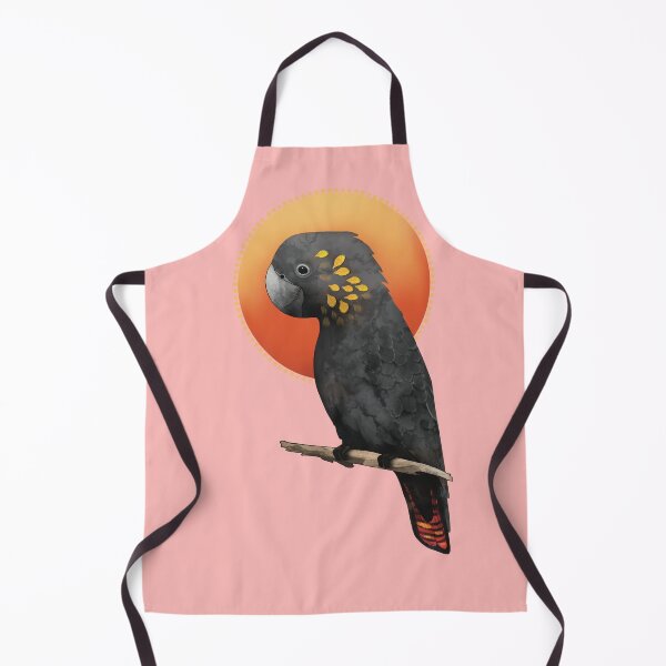 Item preview, Glossy Black Cockatoo Australian Animal designed and sold by Karin Taylor.