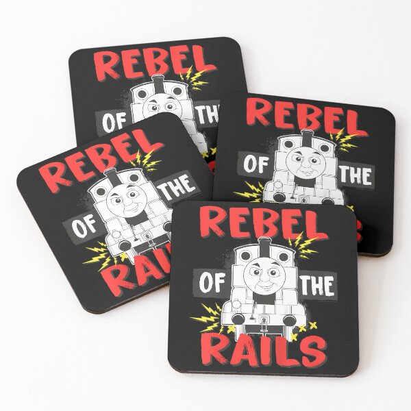Item preview, Locomotive Rebel On Tracks designed and sold by bencho ⭐️⭐️⭐️⭐️⭐️.